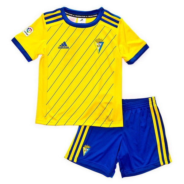 Camiseta Cádiz 1ª Niños 2018/19 Amarillo